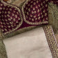 ✨ Graceful Radiance – Designer Crunchy Silk Saree ✨