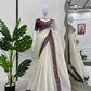 ✨ Graceful Radiance – Designer Crunchy Silk Saree ✨