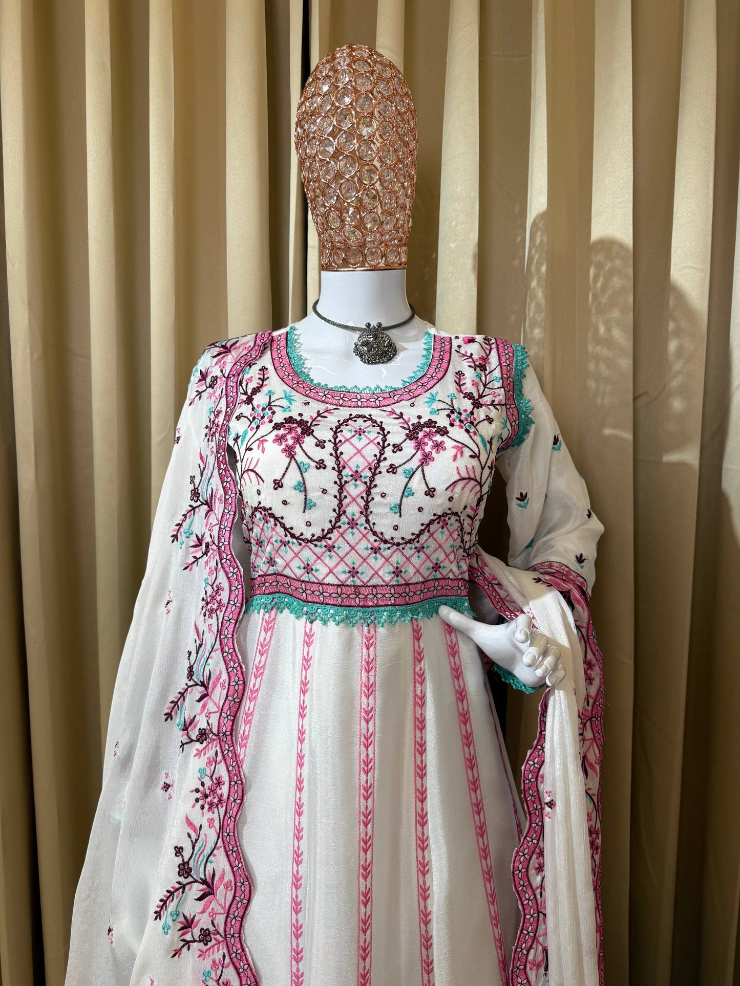 ANARKALI GOWN & DUPATTA SET-ST-1117 ✨🥻