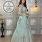 Light Blue Butterfly Net Lehenga with Can-Can & Sequins Work – Wedding & Festive Wear