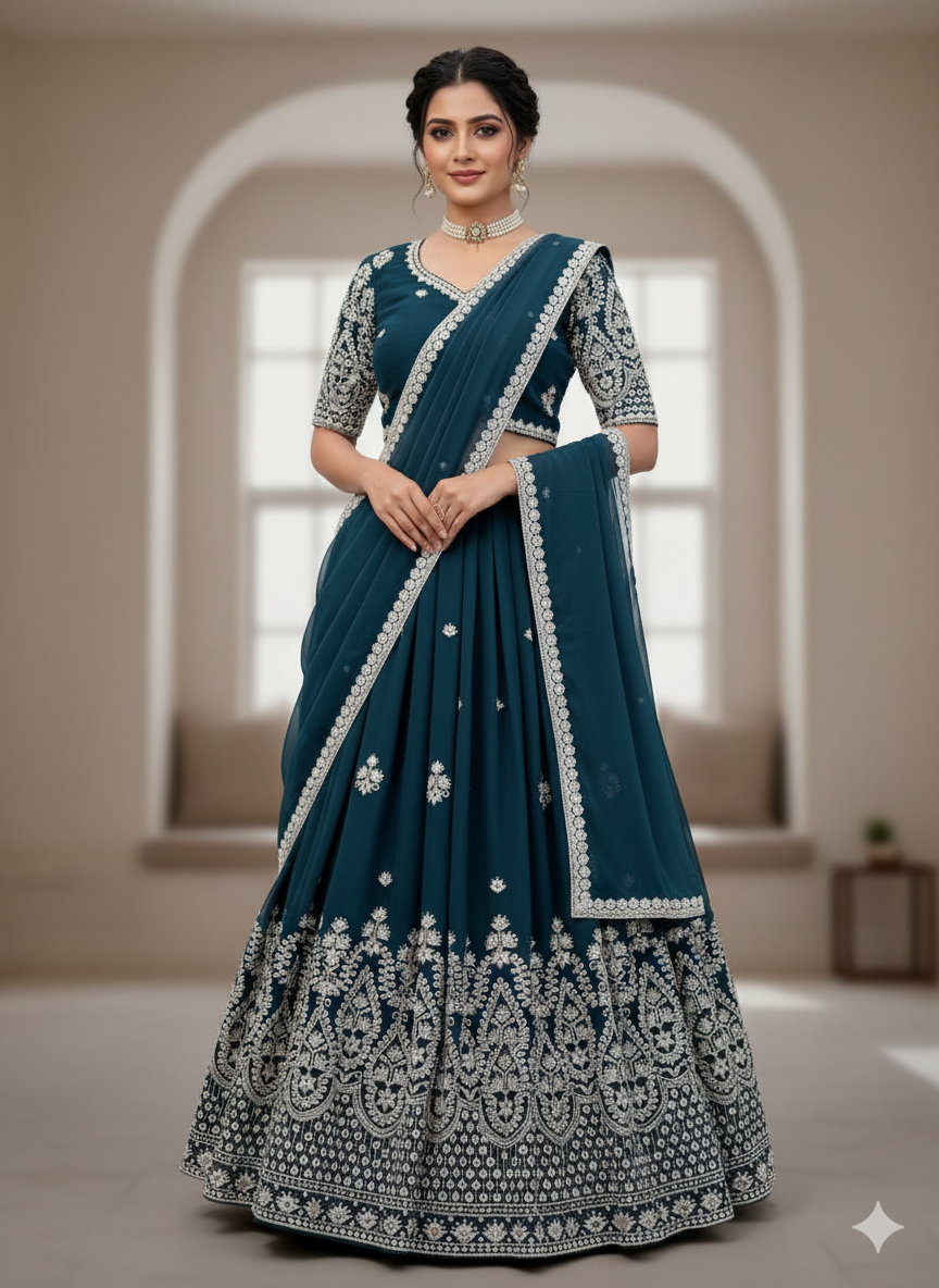 🎀👗 Premium Boutique Style Lehenga Set – Dance in GlamQRC-382💃🌸