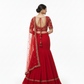 DFG Series - Faux Georgette Lehenga Saree Set-QRC-390