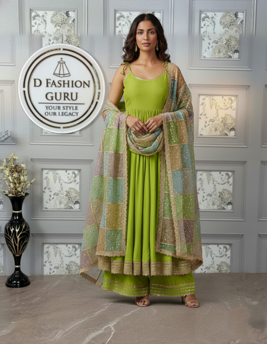 Roman Simmer Silk Suit Set -DVD-5137