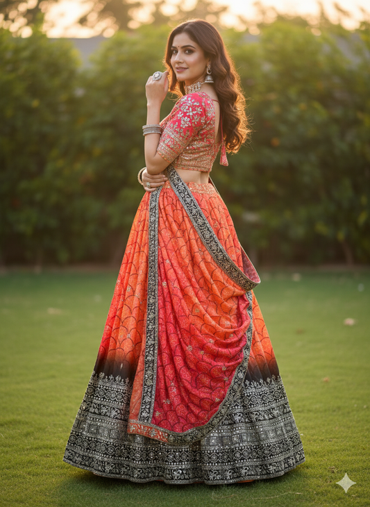 Glow in Gold – Designer Lehenga Magic ✨🌼