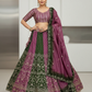 Regal Radiance – Chinon Silk Designer Lehenga-DVD-5147 ✨💜💜✨