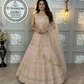 ✨ Grand Butterfly Net Lehenga with Sequins Glow-1652-PINK 💃🌟
