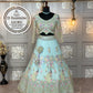 Light Blue Butterfly Net Lehenga with Can-Can & Sequins Work – Wedding & Festive Wear
