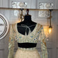 Premium Soft Net Lehenga Choli Set with Coding Sequins Work | Semi-Stitched