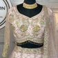 Premium Soft Net Lehenga with Coding Sequins Work & Dupatta