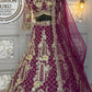 Premium Soft Net Lehenga with Coding Sequins Work & Dupatta