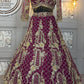 Premium Soft Net Lehenga with Coding Sequins Work & Dupatta