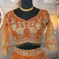 Premium Soft Net Lehenga with Coding Sequins Work & Dupatta