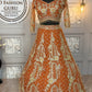 Premium Soft Net Lehenga with Coding Sequins Work & Dupatta