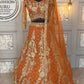 Premium Soft Net Lehenga with Coding Sequins Work & Dupatta