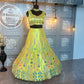 ✨ Premium Japan Satin Silk Real Mirror Embroidered Lehenga with Butterfly Net Dupatta ✨