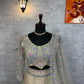 ✨ Exclusive Designer Blouse with Premium Coding Sequins Lehenga