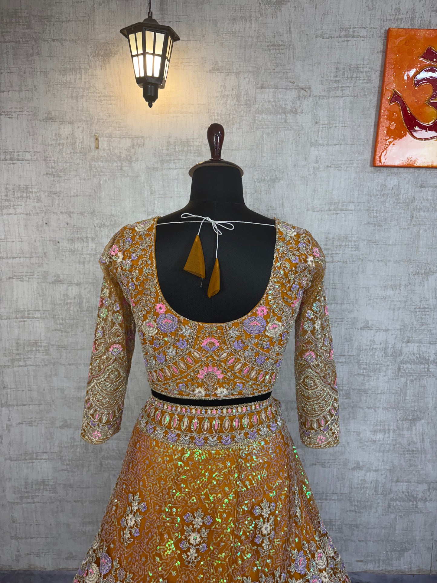 ✨ Exclusive Designer Blouse with Premium Coding Sequins Lehenga