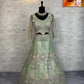 ✨ Luxury Pista Designer Lehenga with Blouse & Dupatta