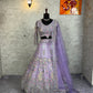 ✨ Elegant Sequins Embroidered Lehenga for Weddings & Receptions