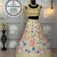 Designer Soft Net Sequins Embroidered Lehenga – Semi-Stitched with Cancan & Dupatta