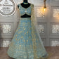 Premium Embroidered Faux Georgette Lehenga Set
