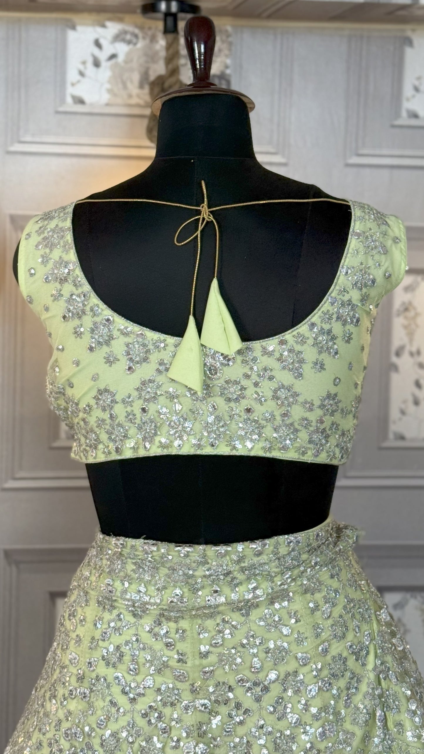 💎 Radiant Mirror-Glow Japan Satin Silk Lehenga Set-1642 💎