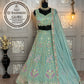Premium Tabby Silk Lehenga Choli Set with Heavy Coding & Sequins Embroidery, Dupatta Included – Semi-Stitched