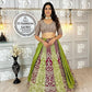 🌟 Elegant Chinon Silk Sequins Lehenga Set-1792 🌟