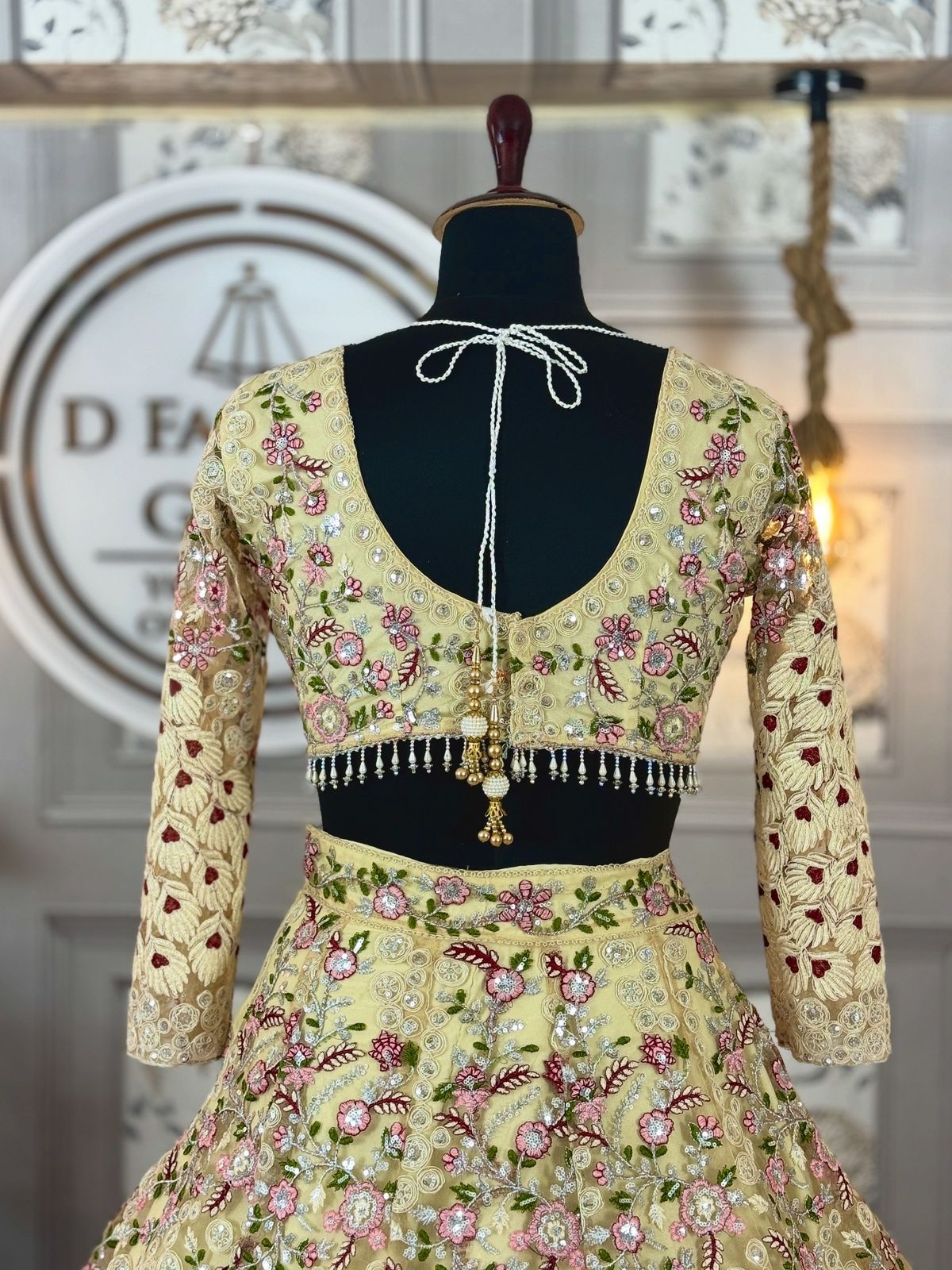 🌟 Shimmer & Grace Soft Net Lehenga Set-1791  🌟