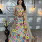 Luxury Bridal/Party Wear Lehenga – Soft Mono Net, Heavy Sequence Embroidery
