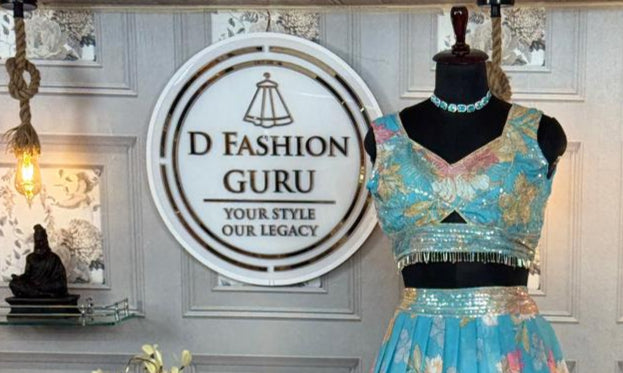 Designer Star Georgette Lehenga with Digital Print & Sequins Embroidery