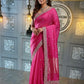 ✨ Elegant Tibby Silk Sequin Saree ✨