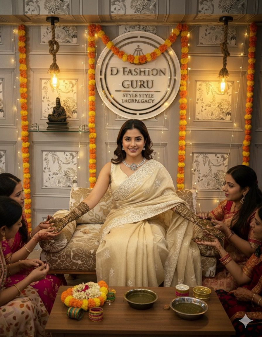 ✨ “Designer Jimmy Chu Saree with Coding & Thread Work and Unstitched Blouse” ✨