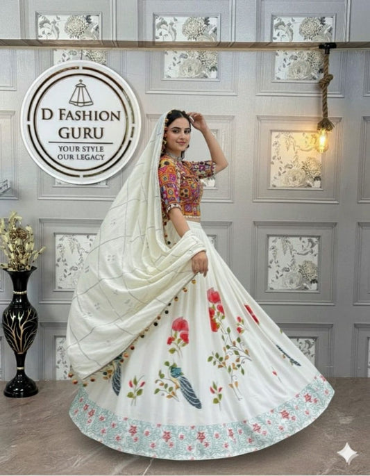 🌸 Grace & Glow Reyon Lehenga Set-QRC-287 🌸