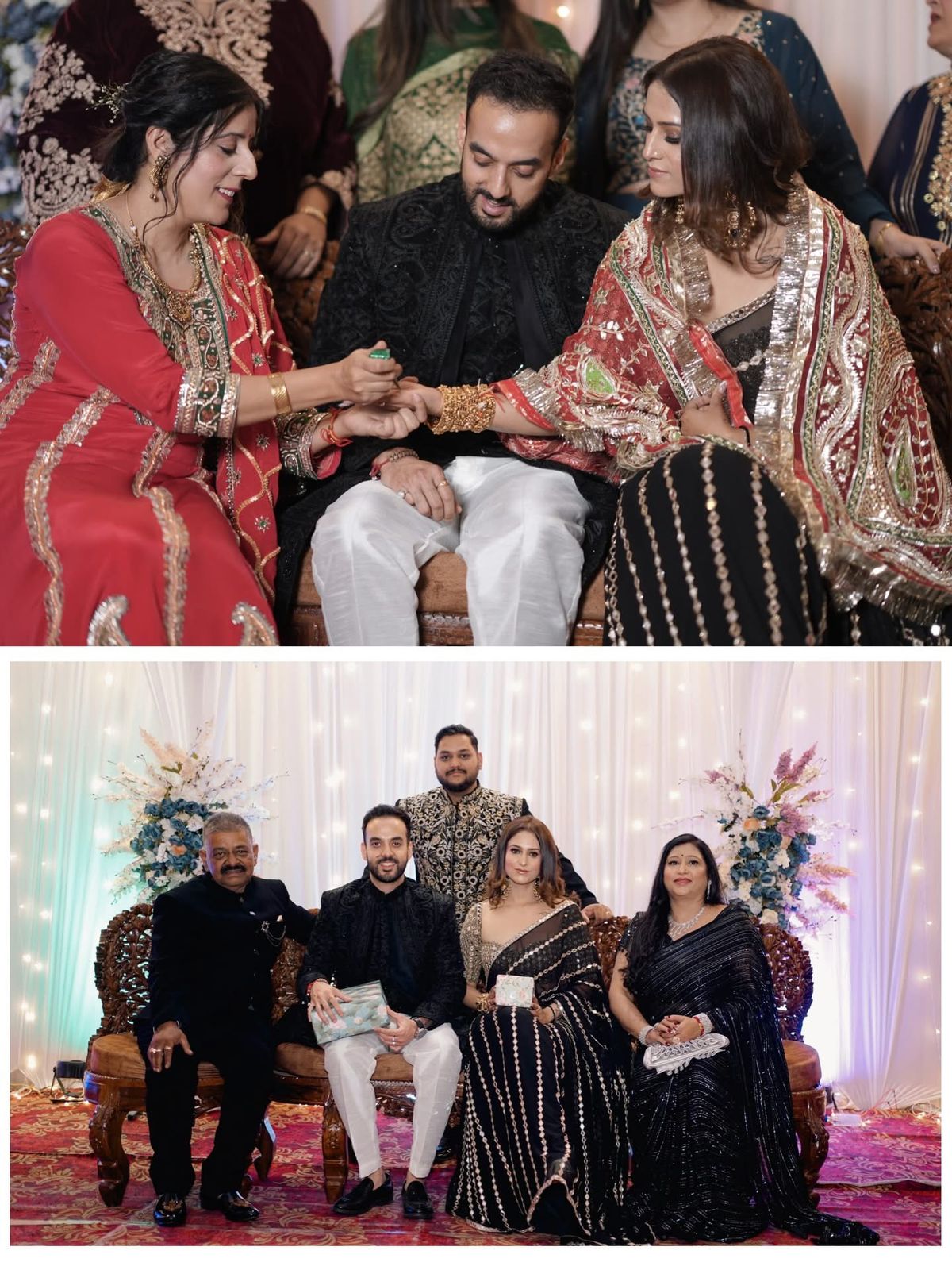 DFG Luxe Mirror-Embroidered Ready-to-Wear Saree-DFG-1812