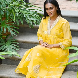 Digital Elegance Faux Georgette Gown Set-KD-1310 ✨👗