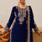 Blue colour Festive Collection – Coding Sequin Work Plazo Suit for Women