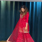 Premium Faux Georgette 3-Piece Sharara Set with Sequin Work