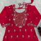Premium Faux Georgette 3-Piece Sharara Set with Sequin Work