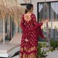 Elegant Jacquard Anarkali Suit with Dupatta