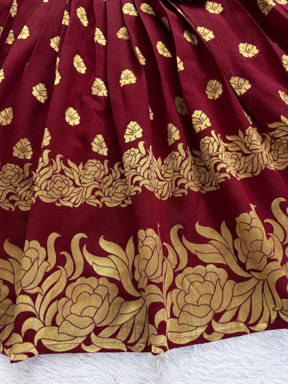 Elegant Jacquard Anarkali Suit with Dupatta