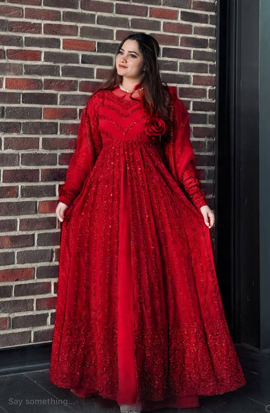Graceful Faux Georgette Lehenga Choli Set with Sequins Work