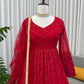 Graceful Faux Georgette Lehenga Choli Set with Sequins Work