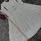 White colour Graceful Faux Georgette Lehenga Choli Set with Sequins Work
