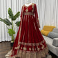 Premium Foux Georgette Anarkali Set with Dupatta