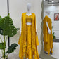Ready-to-Wear Dhoti Style Set with Shrug & Unstitched Choli