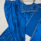 Ready-to-Wear Dhoti Style Set with Shrug & Unstitched Choli