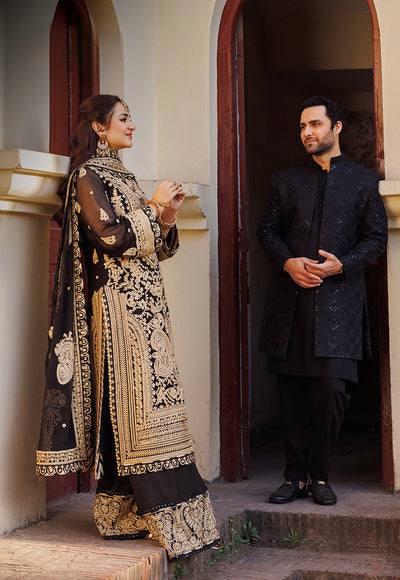 Elegant Foux Georgette Chinestitch Suit Set