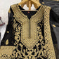 Elegant Foux Georgette Chinestitch Suit Set