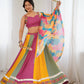 Heavy Rayon Lehenga Set with Real Mirror & Gamthi Thread Work | 4-Meter Flair